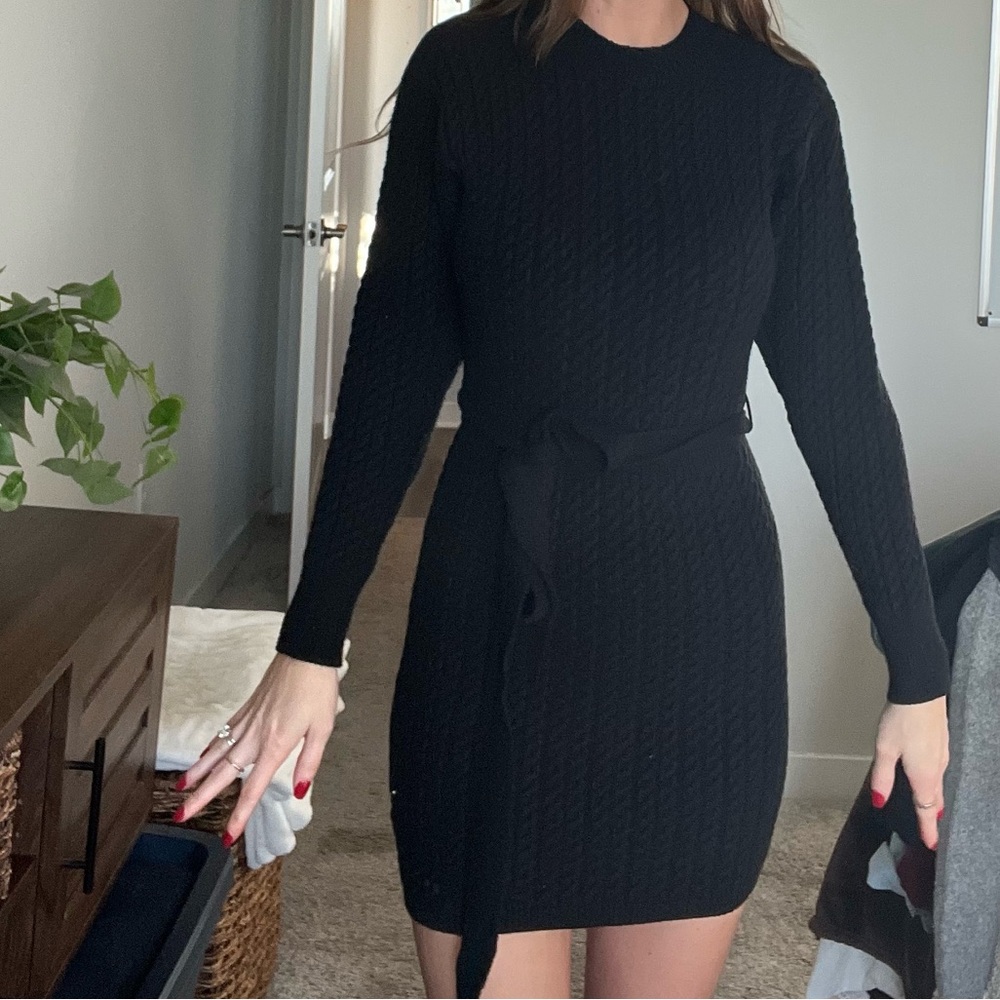 Cable Knit Sweater Dress - Never worn!